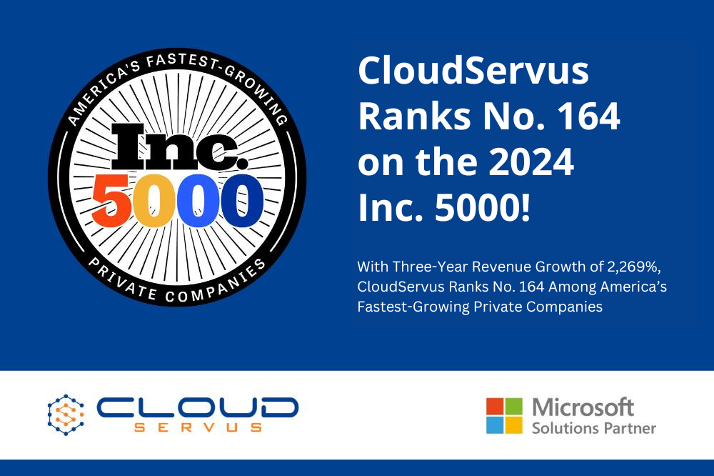 inc 5000 cloudservus number 164